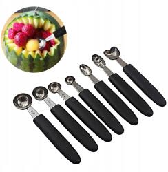  Görögdinnye Rozsdamentes Acél Golyós Kanál 7 Db (TTHED1485)