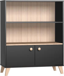 Faktum Colette Antracit széles nyitott tároló - nikicabababolt