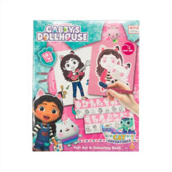 Canenco Gabi babaháza filcművészet és színezőkönyv