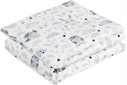 NiKiD's Infantilo NiKiDs 2 részes babaágynemű garnitúra - baglyos