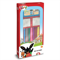 Multiprint Bing Multiprint nyomdakészlet filcekkel, 9 db-os