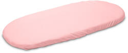  Bambusz gumis lepedő mózeskosár matracra - 75x35 cm - pink