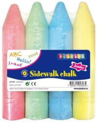 Playbox Aszfaltkréta, 4 db, jumbo