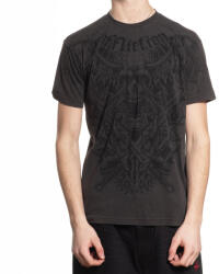 AFFLICTION Tricou bărbați AFFLICTION - TORTURED - VINTAGE BLACK LAVA WASH - A27813-VBLV