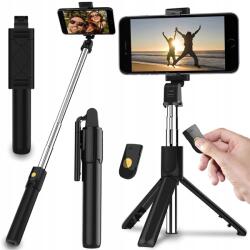  Selfie Bot Stick Telefon Állvány Tripod Távirányító Bluetooth Tartó (DDZ1)