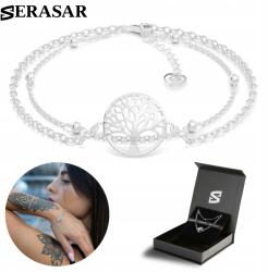 Serasar Női karkötő "Life" Serasar 925-ös ezüst díszdobozban (Life)