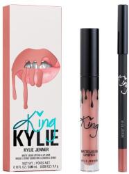 Kylie Cosmetics Machiaj Buze King Kylie Matte Lip Kit Jenner Lips Set ă