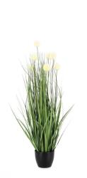 Bizzotto Planta artificiala in ghiveci verde alb 40x68 cm (0172876deco)