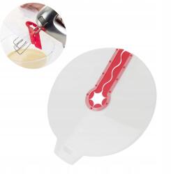  Védőfedél keverőgéphez, keverőfedél, 34cm átmérő, PP+szilikon (JY38190)