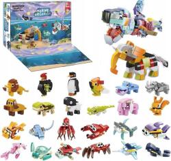 Piambo Adventi Naptár Gyerekeknek Építő Kockák Állatok Ajándékba (5669)