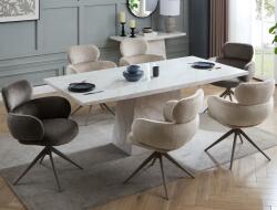 London House Masa dining Apollo marmura Taupe 160x90 cm (VL163)