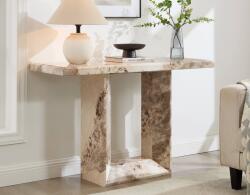 London House Consola Artemis marmura Mocha 120x45 cm (VL167)