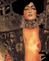 Figured Art Set pictura pe numere, cu sasiu, Judith - Klimt, 40x50 cm (PN3285-Y)