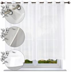  Függöny készre szerelve 150x300 fátyol karikák kész függöny szegéllyel (5903682214350)