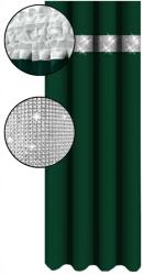 NOW-ART Kész függöny 145x220 matt szalagfüggöny nappaliba, karnisra akasztható függöny (5903682213155 220)