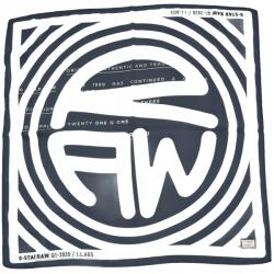 G-Star RAW Chiffon Poly Bandana Fekete Kendő (D17889-C692-C324 11)