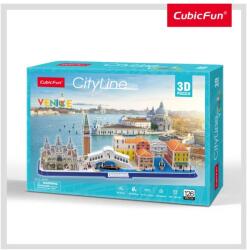CubicFun Cubin Fun - Puzzle 3D Venetia 126 Piese (CUMC269h) - ejuniorul