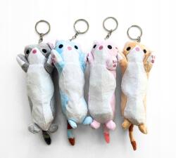  Kulcstartó/ kulcstartó gyerekeknek, cica plüssfigura, 1db! (BR01A)