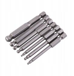 7 Db 65MM-ES Hatszögletű Csavarhúzófej Tartó (GS01350)