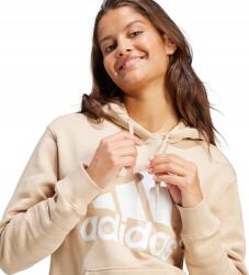 Adidas Női Pulóver Adidas Essentials Big Logo Regular Fleece Hoodie Bézs R M (4067886479715)