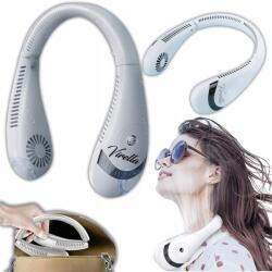 Nyak szélmalom Nyak Hűtőventilátor Hordozható Csendes 3 üzemmód Usb (naszswiat_pl Wiatrak Na Szyję Kark Wentylator)