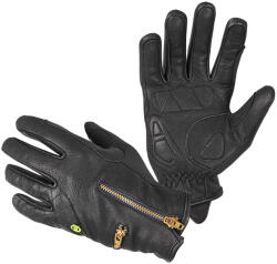 W-TEC Дамски кожени мото ръкавици W-TEC Perchta черен XL (20511-XL)