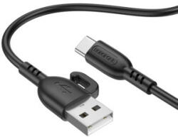 BOROFONE CABLU alimentare si date Borofone BX91, Fast Charging Data Cable pt. smartphone, USB la USB Type-C, 3A, 1m, negru 6974443389920 (timbru verde 0.18 lei) (6974443389920)