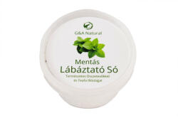 GA Natural G&A Natural Mentás Lábáztató Só Teafa Illóolajjal 130 g