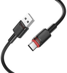 BOROFONE CABLU alimentare si date Borofone BX110, Fast Charging Data Cable pt. smartphone, USB la USB Type-C, 2.4A, 1m, negru 6941991120749 (timbru verde 0.18 lei) (6941991120749)