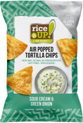 RiceUP! tortilla chips hagymás tejfölös ízű 60 g