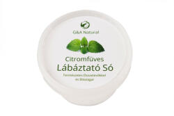 GA Natural G&A Natural Lábáztató Só Citromfüves Illóolajjal 125 g