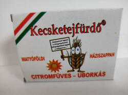 Kecsketejfürdő Matyóföldi háziszappan citromfüves-uborkás 100 g