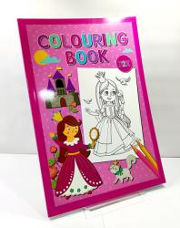 W&O Products B. V Nagy Kifestőkönyv A4. 72 Oldal Colouring Book Hercegnők (2. Minta) (2544197)