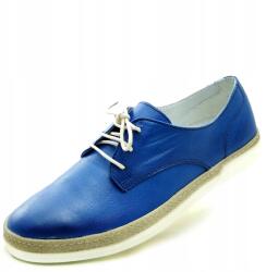  Aeros AEW-16 női bőr félcipő, kék (AEW-16)