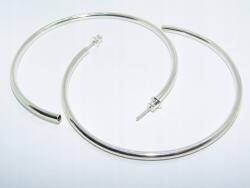 Valerio Fülbevaló Sima Kerek Ezüst 925 (VALK1927)