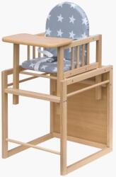 COSING Viktoria bükk szék, Stars, 2 az 1-ben, fa szerkezet, 44cm magas (8595608809183)