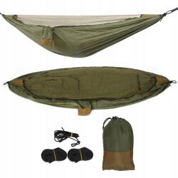  Turista Függőágy, szúnyoghálóval, túlélő, utazó, kemping, ponyva, 300kg (82257)