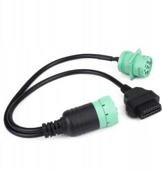  9 Pin OBD2 Truck Ycable Adapter Interfészhez (QC11006)