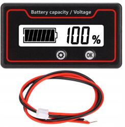  Akkumulátor Töltöttség Jelző Pb Li-ion Teszt 12-84V LCD (0792172998819)