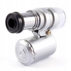 Ékszer Nagyító Zseb Professzionális Mini Mikroszkóp Led Uv 60X (IJUY201)