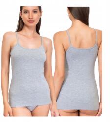 Siélei Női Felső Klasszikus Organikus Pamut Természet Vékony Vállpántok Sielei 2XL (top damski na lato WŁOSKA MARKA)