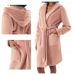 Henderson Női meleg kapucnis fürdőköpeny Brid 42877 rózsaszín L