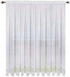  Kész függöny, sima, 220x300 cm, hosszú, csipkével díszítve. Klasszikus csipkés függönyök (5903682215630)