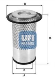 UFI Filtru aer UFI 27.555. 00 (27.555.00) - fixbox