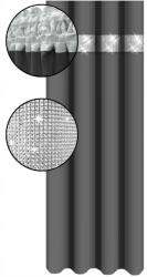 NOW-ART Kész függöny cirkóniákkal 145x240 sima kész függönyök cirkónia gyémánt (5903682213384 240)