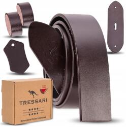 Tressari Öv Öv Csat Nélkül 120 cm Barna Férfi Nadrághoz Való Valódi Bőrből (TRESSARI 120 cm męski pasek bez klamry) - allegro - 2 815 Ft