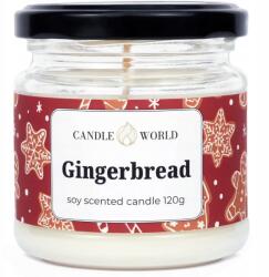 Candle World ünnepi illatgyertya szójaviaszból, Mézeskalács 120g (5904492170133)