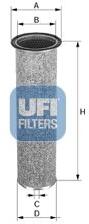 UFI Filtru aer secundar UFI 27.377. 00 (27.377.00) - automobilus