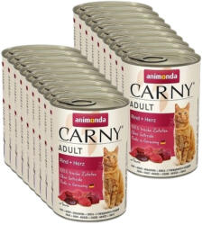 Animonda Animonda Cat Carny Adult Marhahús és szív 18x400g