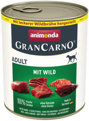 Animonda ANIMONDA GranCarno Adult kutya ízesítés: szarvas 24x800g